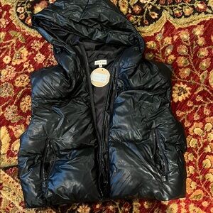 Black Puffer Vest